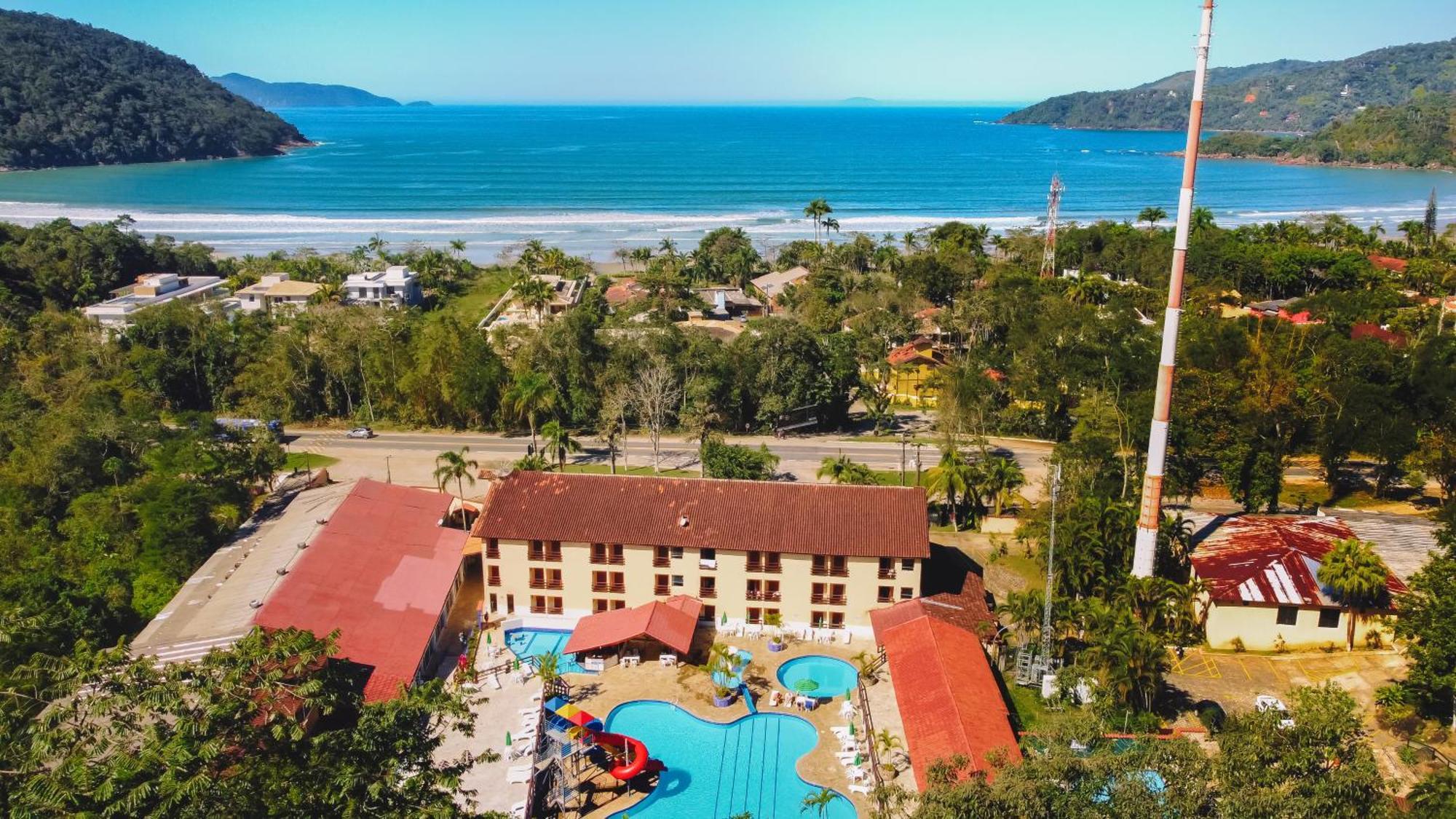 Agua Doce Praia Hotel أوباتوبا المظهر الخارجي الصورة